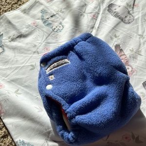 Bella Bottoms Reversible cloth diaper cover and Organic Cotton Flip